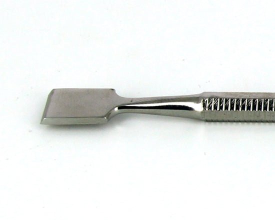 Ideal-tek MPTSS3 Spatula - Short and flat with squared tip and long flat with rounded tip. OAL: 165mm, 6.50in MTESolutions