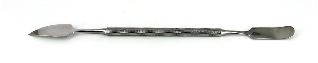 Ideal-tek MPTSS4 Spatula - Long curved pointed tip with arrow-shaped and long curved with rounded tip. OAL: 180mm MTESolutions