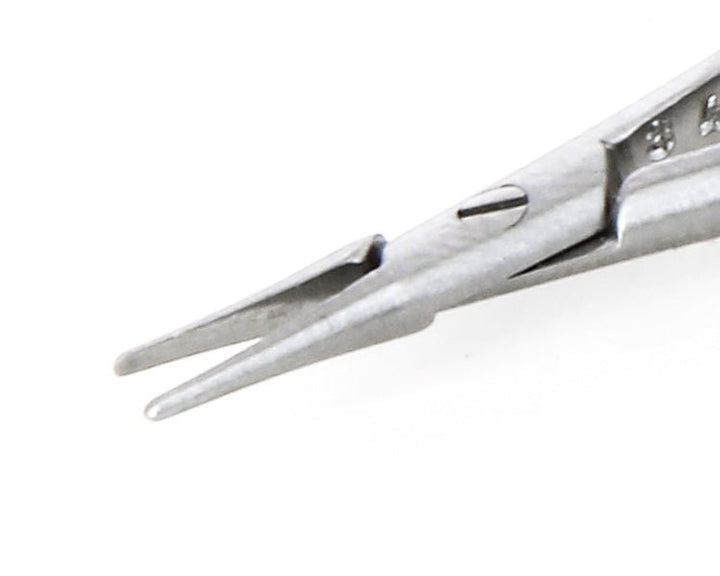 Ideal-tek NH-MJ35.9.IT Micro Needle Holder NH-MJ35, straight, Stainless, OAL 95mm, 3.74in MTESolutions
