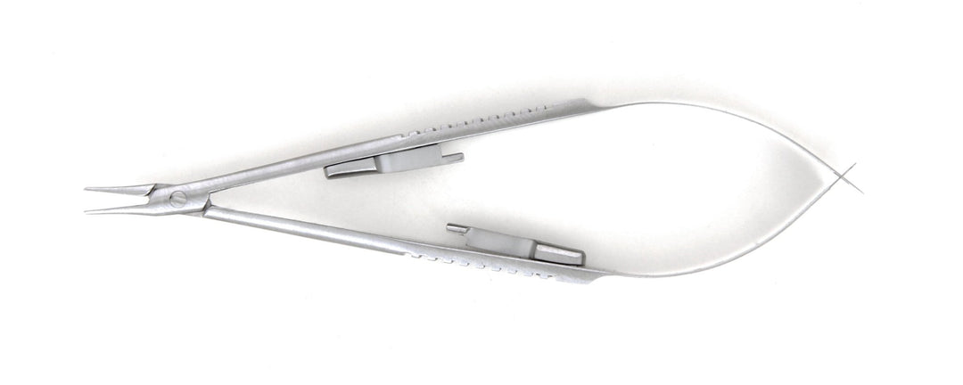 Ideal-tek NH-MJ35.9.IT Micro Needle Holder NH-MJ35, straight, Stainless, OAL 95mm, 3.74in MTESolutions