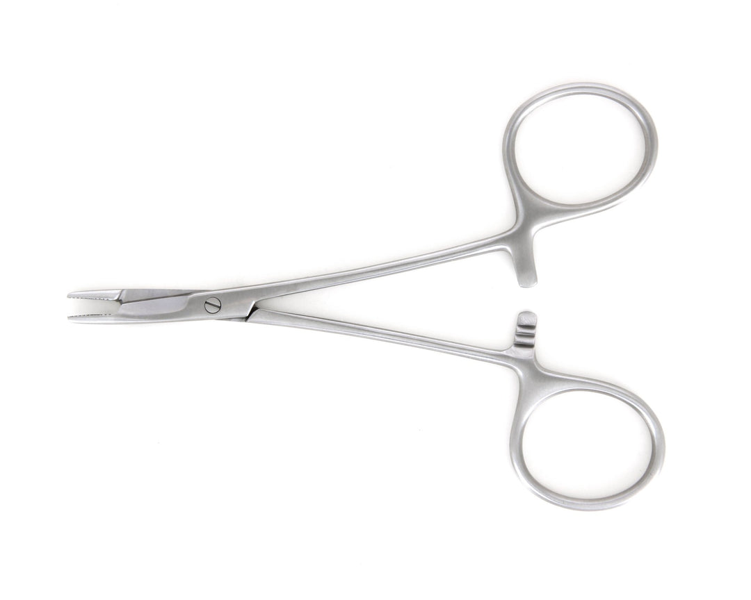 Ideal-tek NH-SG47-85.B.IT Precision Needle holder NH-SG47-85.B, Stainless, OAL 120mm, 4.72in MTESolutions