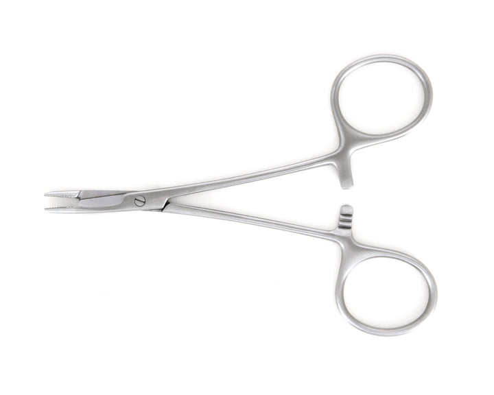 Ideal-tek NH-SG47-85.B.IT Precision Needle holder NH-SG47-85.B, Stainless, OAL 120mm, 4.72in MTESolutions