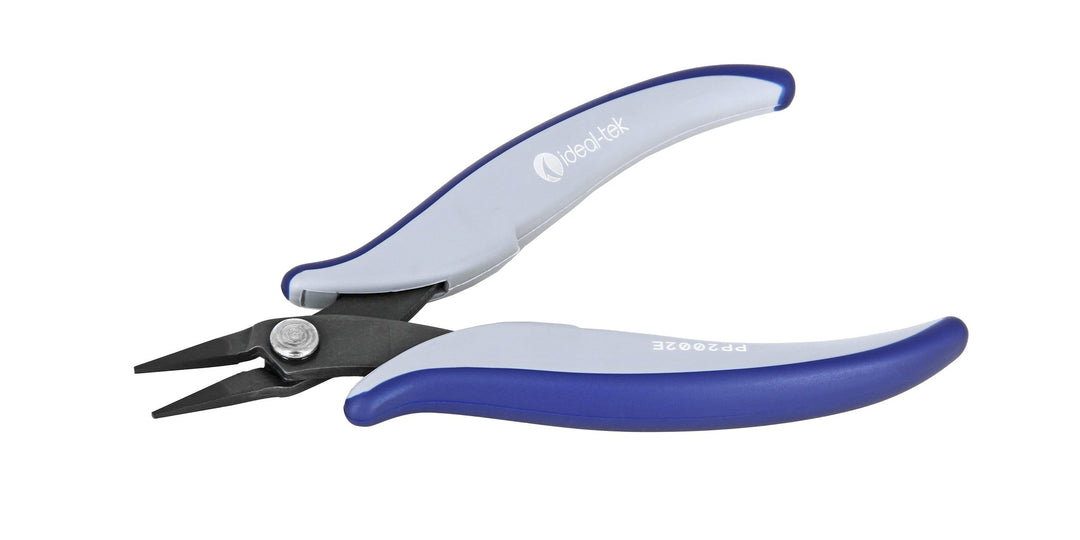 Ideal-tek PP2002E.IT Tek-Me medium-pliers PP2002E, Snipe-nose, short smooth jaws, OAL 146mm, 5, 75in, ESD MTESolutions