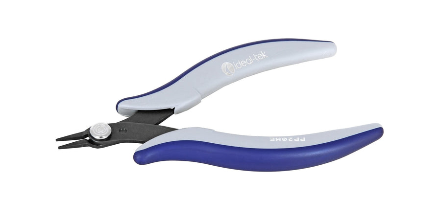 Ideal-tek PP20ME.IT Tek-Me micro-pliers PP20ME, Needle-nose, short smooth jaws, OAL 136mm, 5, 35in, ESD MTESolutions