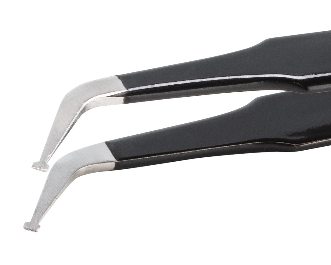 Ideal-tek SM103.SA.NE.1.ITU ESD Epoxy Coated tweezers SM103.SA.NE, SS Anti-Mag, OAL 115mm, 4.53in MTESolutions