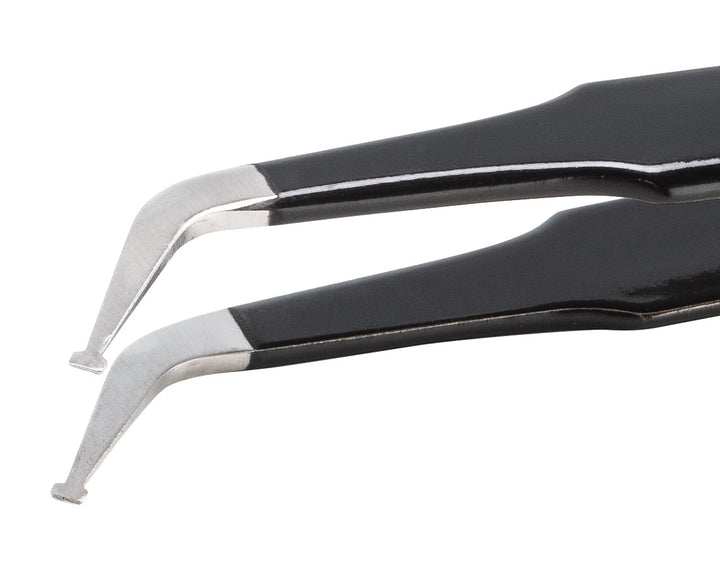 Ideal-tek SM103.SA.NE.1.ITU ESD Epoxy Coated tweezers SM103.SA.NE, SS Anti-Mag, OAL 115mm, 4.53in MTESolutions