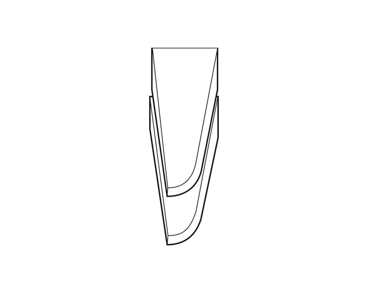 Ideal-tek SM107.SA.1.ITU SMD tweezers SM107.SA, SS Anti-Mag, OAL 120mm, 4.72in MTESolutions