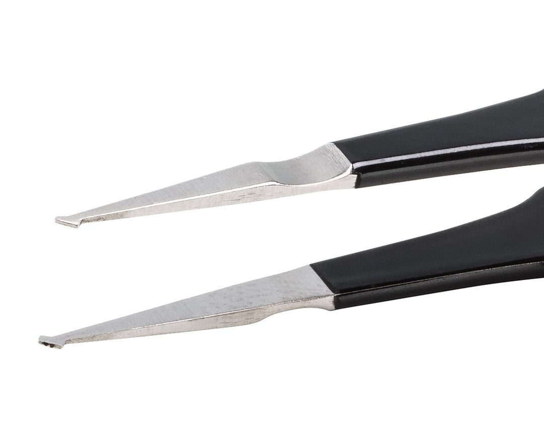 Ideal-tek SM108.SA.NE.1.ITU ESD Epoxy Coated tweezers SM108.SA.NE, SS Anti-Mag, OAL 120mm, 4.72in MTESolutions