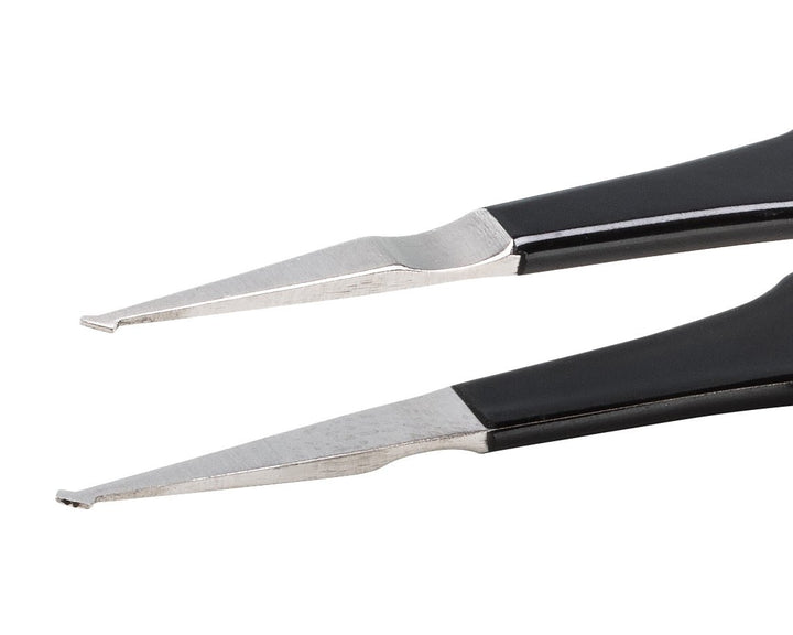 Ideal-tek SM108.SA.NE.1.ITU ESD Epoxy Coated tweezers SM108.SA.NE, SS Anti-Mag, OAL 120mm, 4.72in MTESolutions