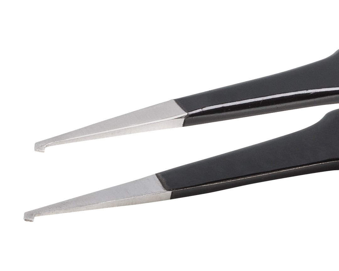 Ideal-tek SM109.SA.NE.1.ITU ESD Epoxy Coated tweezers SM109.SA.NE, SS Anti-Mag, OAL 120mm, 4.72in MTESolutions