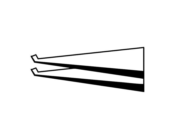 Ideal-tek SM109.SA.NE.1.ITU ESD Epoxy Coated tweezers SM109.SA.NE, SS Anti-Mag, OAL 120mm, 4.72in MTESolutions