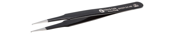 Ideal-tek SM109.SA.NE.1.ITU ESD Epoxy Coated tweezers SM109.SA.NE, SS Anti-Mag, OAL 120mm, 4.72in MTESolutions