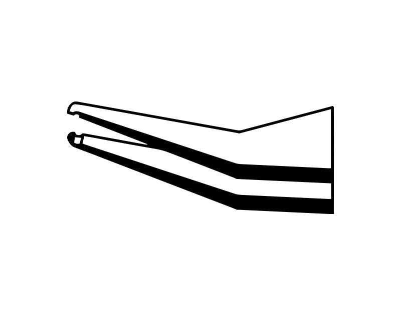 Ideal-tek SM115.SA.1.ITU SMD tweezers SM115.SA, SS Anti-Mag, OAL 115mm, 4.53in MTESolutions