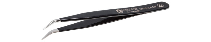Ideal-tek SM115.SA.NE.1.ITU ESD Epoxy Coated tweezers SM115.SA.NE, SS Anti-Mag, OAL 115mm, 4.53in MTESolutions