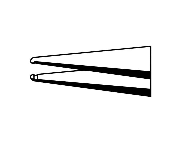 Ideal-tek SM116.SA.1.ITU SMD tweezers SM116.SA, SS Anti-Mag, OAL 120mm, 4.72in MTESolutions