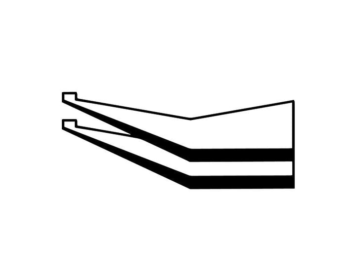 Ideal-tek SM117.SA.1.ITU SMD tweezers SM117.SA, SS Anti-Mag, OAL 120mm, 4.72in MTESolutions