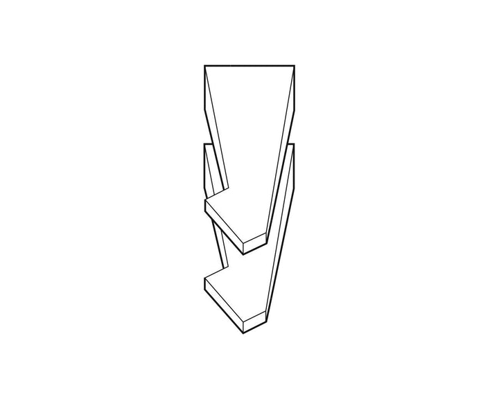 Ideal-tek SM117.SA.1.ITU SMD tweezers SM117.SA, SS Anti-Mag, OAL 120mm, 4.72in MTESolutions