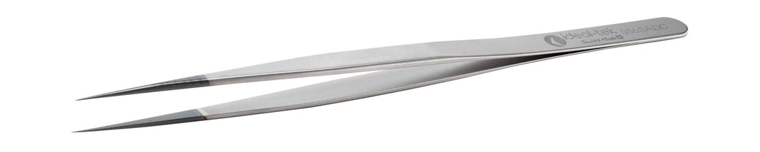 Ideal-tek SS6.SA.DC.0.ITU Diamond coated tweezers SS6.SA.DC, SS Anti-Mag, OAL 155mm, 6.10in MTESolutions