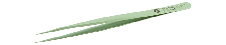 Ideal-tek SS.SA.T.0.ITU PTFE coated High Precision tweezers SS.SA.T, SS Anti-Mag, OAL 140mm, 5.51in MTESolutions
