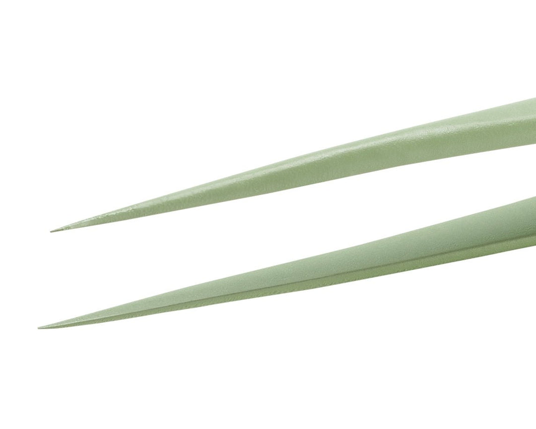 Ideal-tek SS.SA.T.0.ITU PTFE coated High Precision tweezers SS.SA.T, SS Anti-Mag, OAL 140mm, 5.51in MTESolutions
