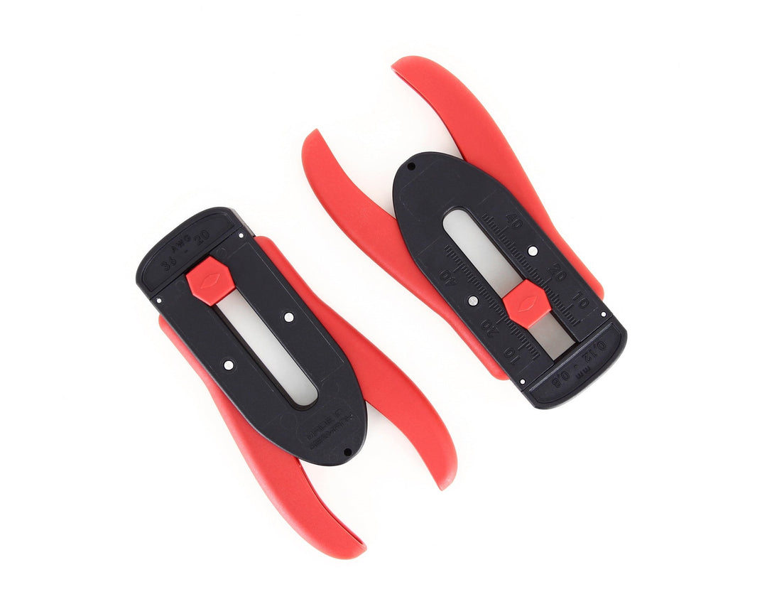 Ideal-tek WS3620.ITU Wire Stripper 36-20 AWG (0.12-0.8 mm). Length stop: 5-45mm. OAL 112mm, 4.41in MTESolutions