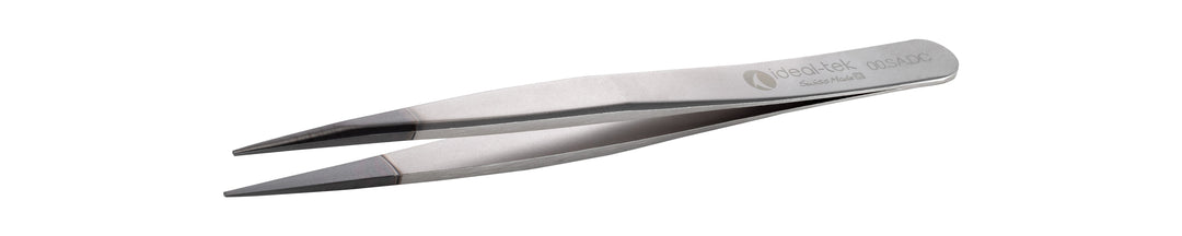 Ideal-tek 00.SA.DC.0.ITU Diamond coated tweezers 00.SA.DC, SS Anti-Mag, OAL 120mm, 4.72in