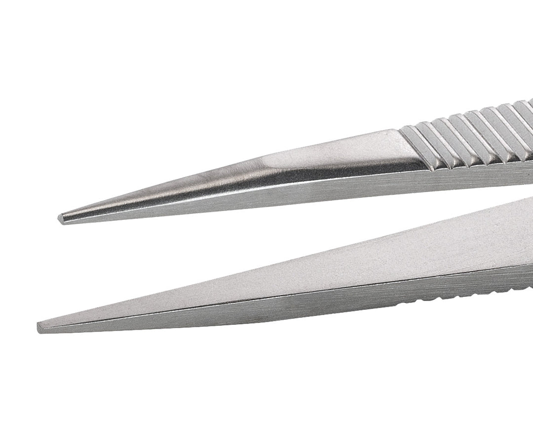 Ideal-tek 00B.SA.0.ITU High Precision tweezers 00B.SA, SS Anti-Mag, OAL 120mm, 4.72in
