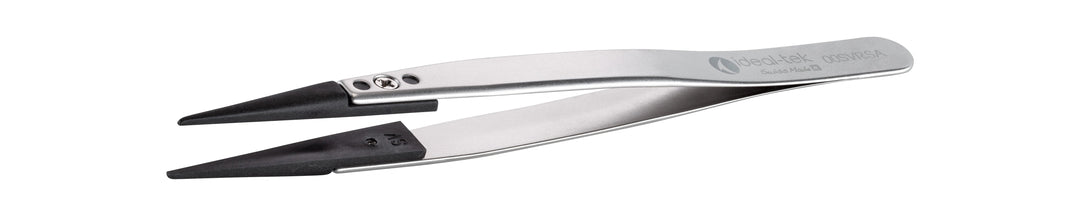 Ideal-tek 00SVR.SA.1.ITU Plastic Repl SV tip tweezers 00SVR.SA, SS Anti-Mag, OAL 130mm, 5, 12in, (#A00SV tips)