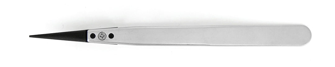 Ideal-tek 00SVR.SA.1.ITU Plastic Repl SV tip tweezers 00SVR.SA, SS Anti-Mag, OAL 130mm, 5, 12in, (#A00SV tips)