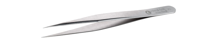 Ideal-tek 1.C.0.ITU High Precision tweezers 1, Carbon Steel, OAL 120mm, 4.72in