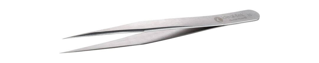 Ideal-tek 1.S.0.ITU High Precision tweezers 1.S, Stainless, OAL 120mm, 4.72in