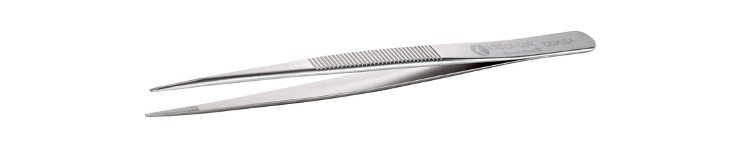Ideal-tek 120A.SA.1.ITU General Purpose tweezers 120A.SA, SS Anti-Mag, OAL 115mm, 4.53in