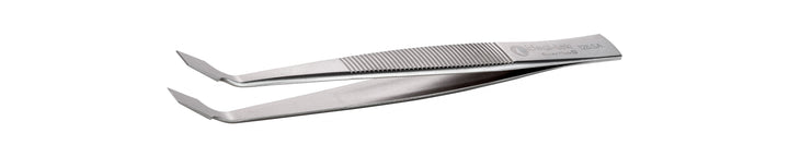 Ideal-tek 128.SA.1.ITU Flat Tip tweezers 128.SA, SS Anti-Mag, OAL 105mm, 4.13in