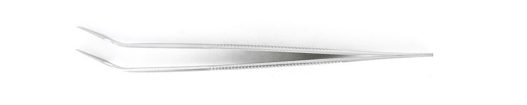 Ideal-tek 128.SA.1.ITU Flat Tip tweezers 128.SA, SS Anti-Mag, OAL 105mm, 4.13in