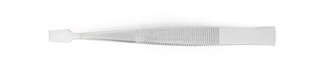 Ideal-tek 128.SA.1.ITU Flat Tip tweezers 128.SA, SS Anti-Mag, OAL 105mm, 4.13in