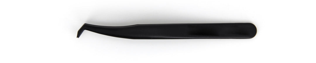 Ideal-tek 14AGW.C.N.0.ITU ESD Fully Epoxy Coated tweezers 14AGW.N, Carbon Steel, OAL 115mm, 4.53in