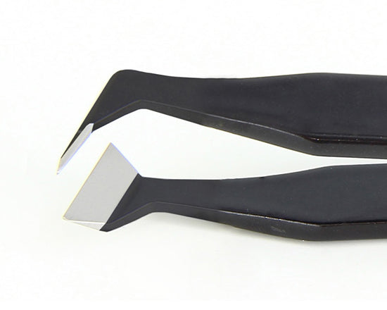 Ideal-tek 15A.C.N.0.ITU ESD Epoxy Coated Cutting tweezers 15A.N, Carbon Steel, OAL 120mm, 4.72in