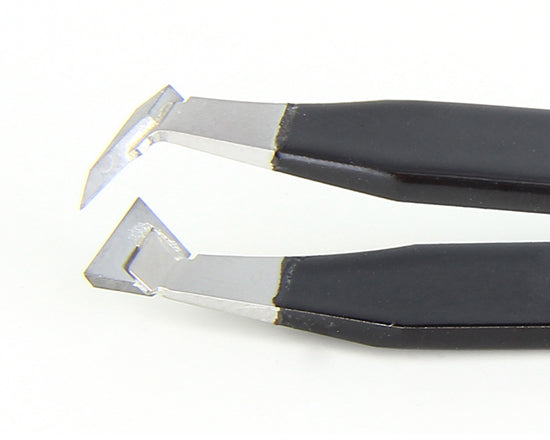 Ideal-tek 15AGHM.SA.NE.0.ITU ESD Epoxy Coated Cutting tweezers 15AGWHM.NE, SS Anti-Mag, OAL 115mm, 4.53in