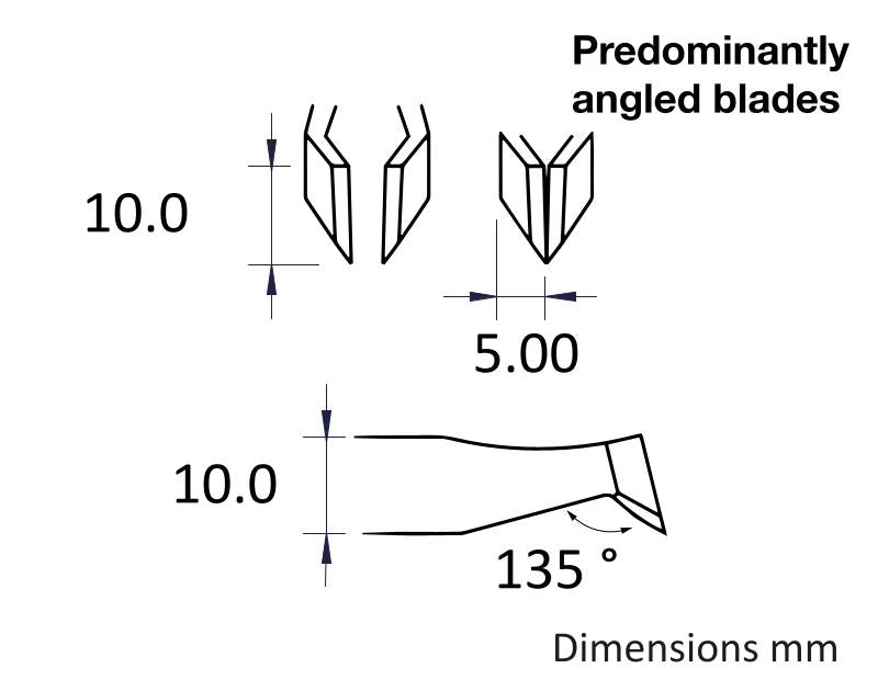 Ideal-tek 15AGW.C.N.0.ITU ESD Fully Epoxy Coated tweezers 15AGW.N, Carbon Steel, OAL 115mm, 4.53in