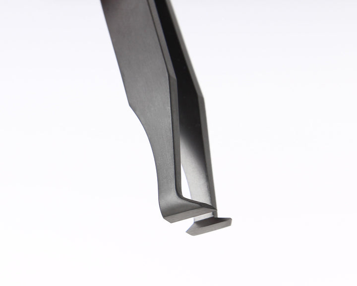 Ideal-tek 15AGWM.C.D.0.ITU Full Diamond Coated tweezers 15AGWM.D, Carbon Steel, OAL 115mm, 4.53in