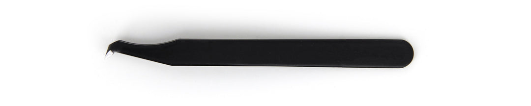 Ideal-tek 15ARW.C.N.0.ITU ESD Fully Epoxy Coated tweezers 15ARW.N, Carbon Steel, OAL 115mm, 4.53in