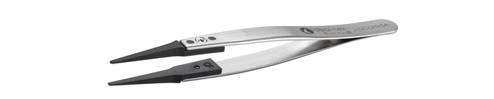 Ideal-tek 242CCFR.SA.1.IT Plastic Repl CF tip tweezers 242CCFR.SA, SS Anti-Mag, OAL 115mm, 4, 53in, (#A242CF tips)