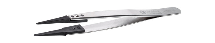 Ideal-tek 242CFR.SA.1.ITU Plastic Repl CF tip tweezers 242CFR.SA, SS Anti-Mag, OAL 130mm, 5, 12in, (#A242CF tips)