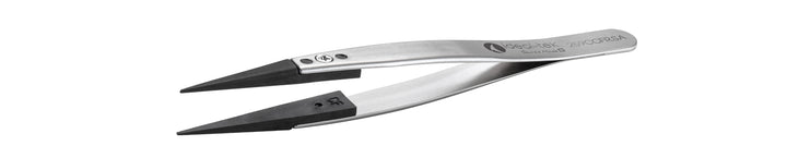 Ideal-tek 259CCFR.SA.1.IT Plastic Repl CF tip tweezers 259CCFR.SA, SS Anti-Mag, OAL 115mm, 4, 53in, (#A259CF tips)