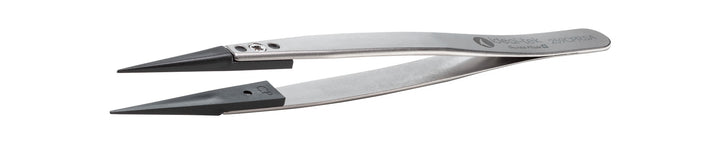 Ideal-tek 259CPR.SA.1.ITU Plastic Repl CP tip tweezers 259CPR.SA, SS Anti-Mag, OAL 130mm, 5, 12in, (#A259CP tips)