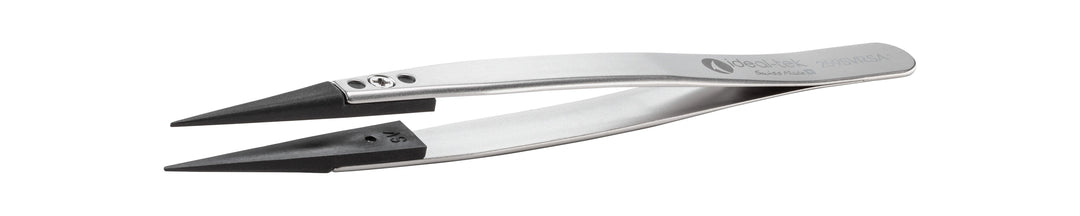 Ideal-tek 259SVR.SA.1.ITU Plastic Repl SV tip tweezers 259SVR.SA, SS Anti-Mag, OAL 130mm, 5, 12in, (#A259SV tips)