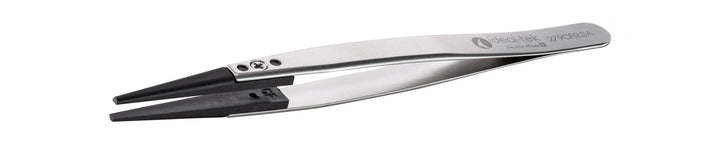 Ideal-tek 279CFR.SA.1.ITU Plastic Repl CF tip tweezers 279CFR.SA, SS Anti-Mag, OAL 130mm, 5, 12in, (#A279CF tips)