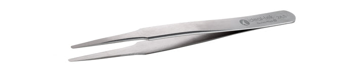 Ideal-tek 2A.S.0.ITU High Precision tweezers 2A.S, Stainless, OAL 120mm, 4.72in
