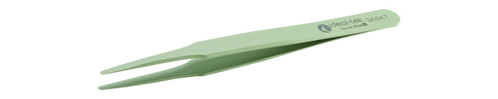 Ideal-tek 2A.SA.T.0.ITU PTFE coated High Precision tweezers 2A.SA.T, SS Anti-Mag, OAL 120mm, 4.72in