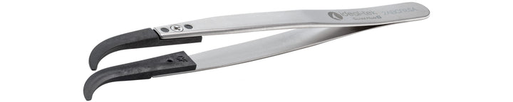 Ideal-tek 2ABCFR.SA.1.ITU Plastic Repl CF tip tweezers 2ABCFR.SA, SS Anti-Mag, OAL 130mm, 5, 12in, (#A2ABCF tips)
